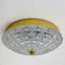 Plafonnier Mid-Century Moderne en Verre de Peil & Puzzler, 1970s 1