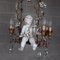 Lustre Antique en Céramique et Fer, 1950s 7