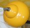 Lampe de Bureau à Col de Cygne Jaune de Temde Leuchten, 1970s 8