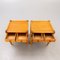 Bamboo and Wood Nightstands from Dux Sweden, 1960, Set of 2, Image 2