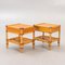 Bamboo and Wood Nightstands from Dux Sweden, 1960, Set of 2, Image 3