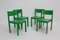 Mid-Century Green Dining Chairs from E. & A. Pollak, Set of 4, Image 3