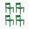 Mid-Century Green Dining Chairs from E. & A. Pollak, Set of 4, Image 11