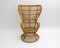 Italian Wicker Chair by Lio Carminati, 1940s, Image 3