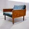 Ateljee Sofa and Armchair in Oak and Leather by Yrjö Kukkapuro for Haimi, 1960s, Set of 2 8
