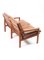 Braunes Vintage Capella Sofa aus Leder von Illum Wikkelso für N. Eilersen 6