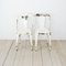Vintage White Chair from Fibrocit 1