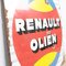 Panneau Renault Oil Vintage en Email, 1950s 2