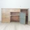 Armoire Mid-Century Industrielle en Pin, France, 1950s 2