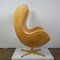 Leather Egg Chair by Arne Jacobsen for Fritz Hansen, 2018 9