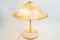 Lampada da tavolo in vetro di Murano e ottone di Temde, anni '60, Immagine 2
