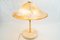 Murano Glass & Brass Table Lamp from Temde, 1960s 2