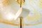 Murano Glass & Brass Table Lamp from Temde, 1960s 9