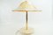 Murano Glass & Brass Table Lamp from Temde, 1960s 1