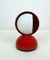 Vintage Eclisse Red Table Lamp by Vico Magistretti for Artemide, 1960s, Image 5