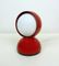 Vintage Eclisse Red Table Lamp by Vico Magistretti for Artemide, 1960s, Image 2