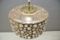 Mid-Century Bubble Glass & Brass Ceiling Lamp from Limburg, Image 6