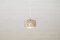 Mid-Century Bubble Glass & Brass Ceiling Lamp from Limburg 2