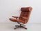 Mid-Century Leather Easy Chair from Gote Mobler 3
