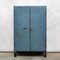 Vintage Industrial Blue Cabinet, 1960s, Image 1