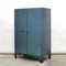 Blauer Vintage Industrie Schrank, 1960er 3