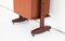 Mueble italiano de palisandro, caoba y latón, años 50, Imagen 4