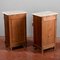 Tables de Chevet en Marbre Blanc, fin du 19ème Siècle, Set de 2 14