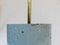 Pendant in Brass and Yellow and Light Blue Lacquered Metal, 1950s 19