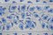 Floral Blue Suzani Table Runner 6