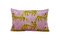Pink Silk Ikat Velvet Cushion Cover, 2010s 1