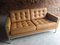 Vintage 2-Sitzer Ledersofa von Florence Knoll für Knoll 8