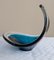 Schwedische Vintage Coquille Art Glasschale von Flygsfors, 1960er 2