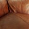 Italian Modern Brown Leather Sofa by Mario Bellini for B&B, 1980s, Set of 5 11