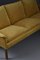 Model 500 Lounge Set in Yellow Velvet by Hans Olsen, Denmark, 1960s, Set of 3 3