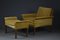 Model 500 Lounge Set in Yellow Velvet by Hans Olsen, Denmark, 1960s, Set of 3 10