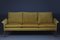 Model 500 Lounge Set in Yellow Velvet by Hans Olsen, Denmark, 1960s, Set of 3 7