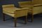 Model 500 Lounge Set in Yellow Velvet by Hans Olsen, Denmark, 1960s, Set of 3 9