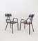 French Radar Garden Chairs in Metal attributed to René Malaval, Set of 2 14