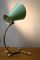 Lampe de Bureau Green Diabolo Mid-Century, Italie, 1950s 3