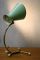 Mid-Century Italian Green Diabolo Desk Lamp, 1950s, Image 3