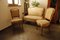 Vintage Salon Sofa Set mit floralem Bezug, 1920er, 3er Set 2