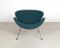 Vintage Teal Orange Slice Chair by Pierre Paulin for Artifort 1