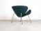 Vintage Teal Orange Slice Chair by Pierre Paulin for Artifort, Image 6