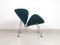 Vintage Teal Orange Slice Chair by Pierre Paulin for Artifort 7