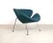 Vintage Teal Orange Slice Chair by Pierre Paulin for Artifort 2