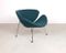 Vintage Teal Orange Slice Chair by Pierre Paulin for Artifort 8