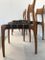 Italian Teak Chairs from Fratelli Reguitti, 1950s, Set of 6, Image 7