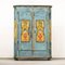 Painted Folk Art Bridal Cupboard, Image 1