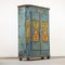 Painted Folk Art Bridal Cupboard, Image 4