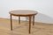 Mid-Century Modern Round Extendable Dining Table from McIntosh, 1960s 1